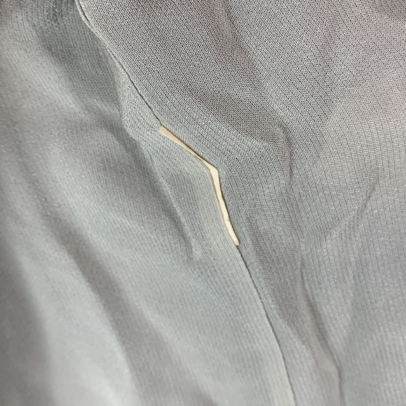 Giorgio Armani Collezioni Silk Sheer Floral Blazer Women’s Gray White Size 4 - Picture 8 of 11